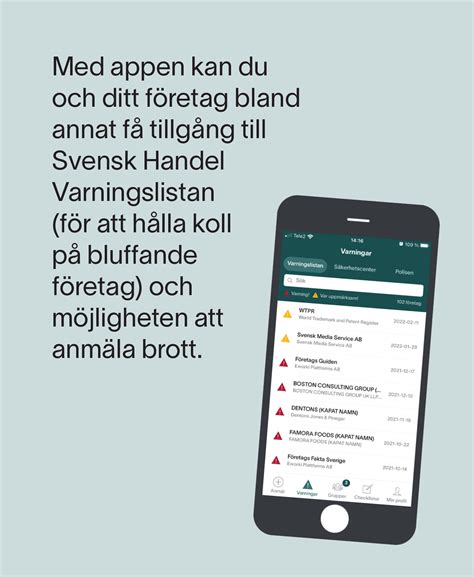 Varningslistan .